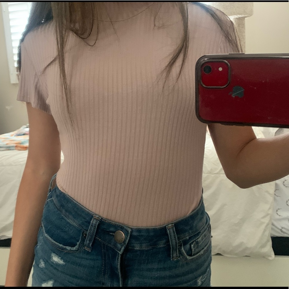 cute light pink bodysuit💕💕